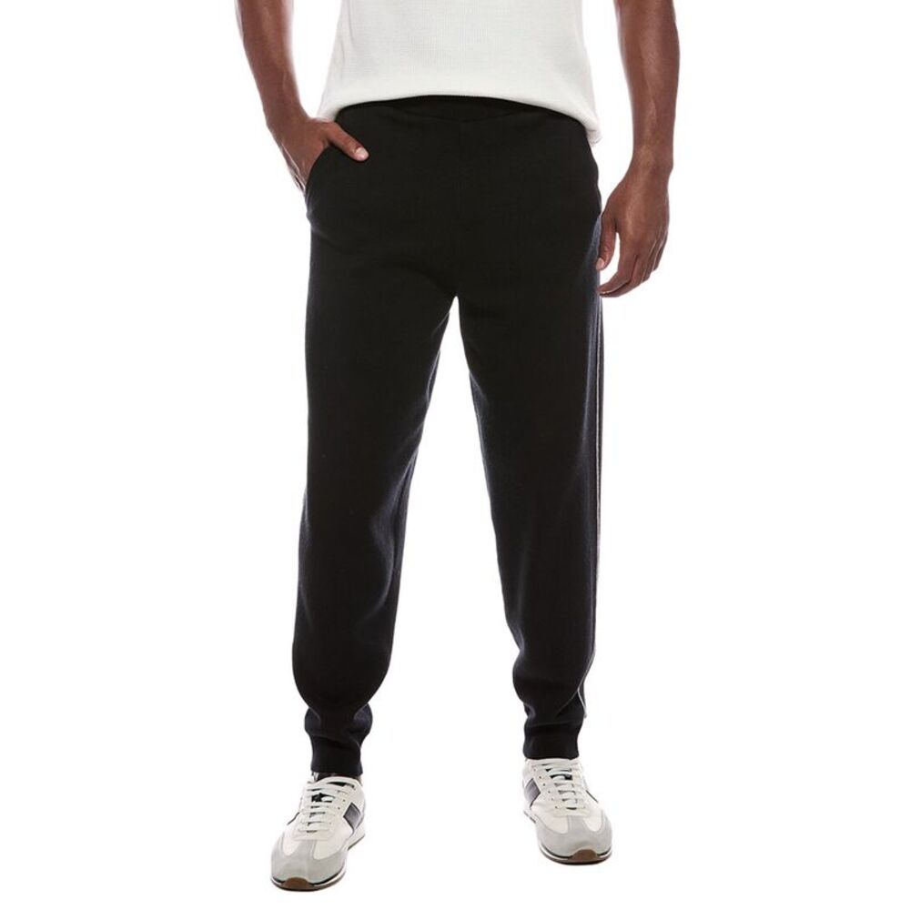 Atm Anthony Thomas Melillo Mens Plaited Jogger Pant, Black